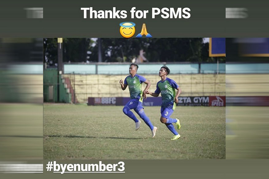 'Kabur' dari PSMS, Firza Andika Pamit Lewat Instagram